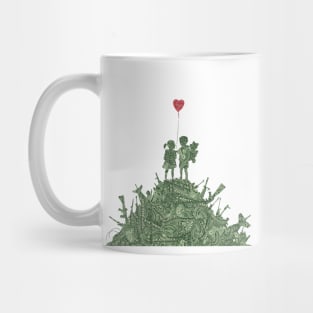 Banksy Kids On Guns Hill by US dollar Mug